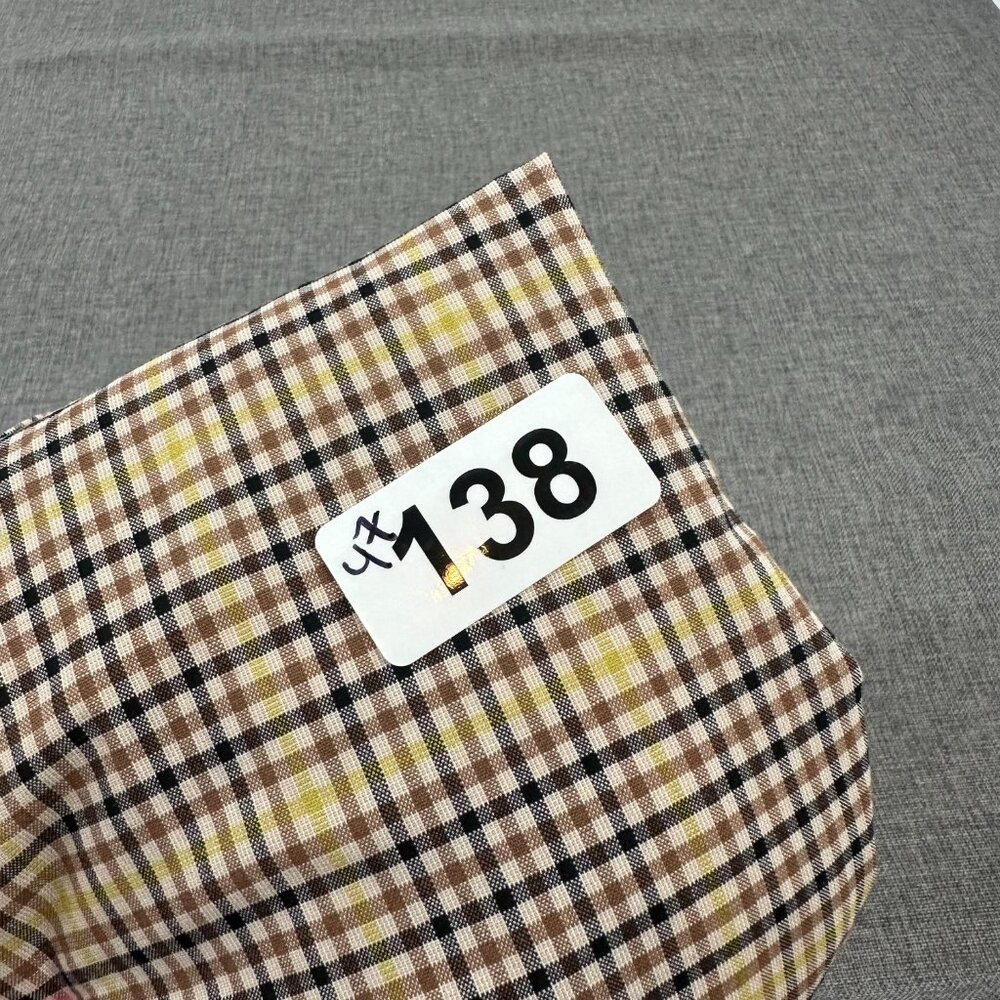 New! Worthington Plaid Shorts High Waisted Belted Pleated Sz 16 MSRP: $40 Tan .. - Picture 12 of 12